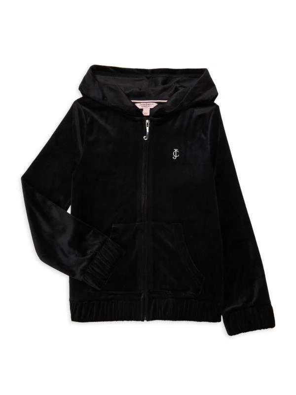 商品Juicy Couture|Girl's Velour Hoodie,价格¥203,第1张图片