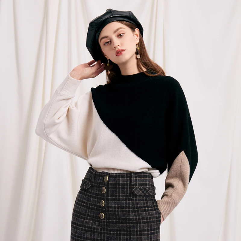 Meredith Wool Sweater - Black & White | Meredith羊毛毛衣 商品