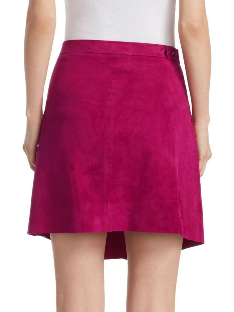 商品Theory|Theory - Suede Wrap Mini Skirt,价格¥3018,第2张图片详细描述