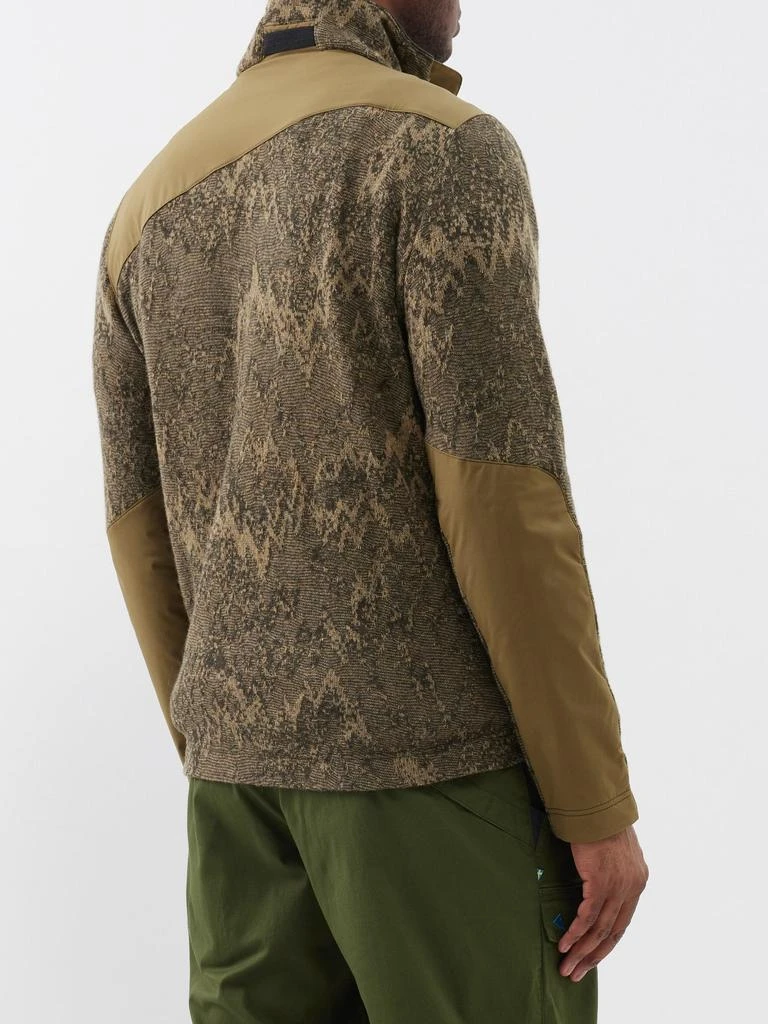 商品Klattermusen|Bolmsö wool-blend panelled top,价格¥4480,第5张图片详细描述