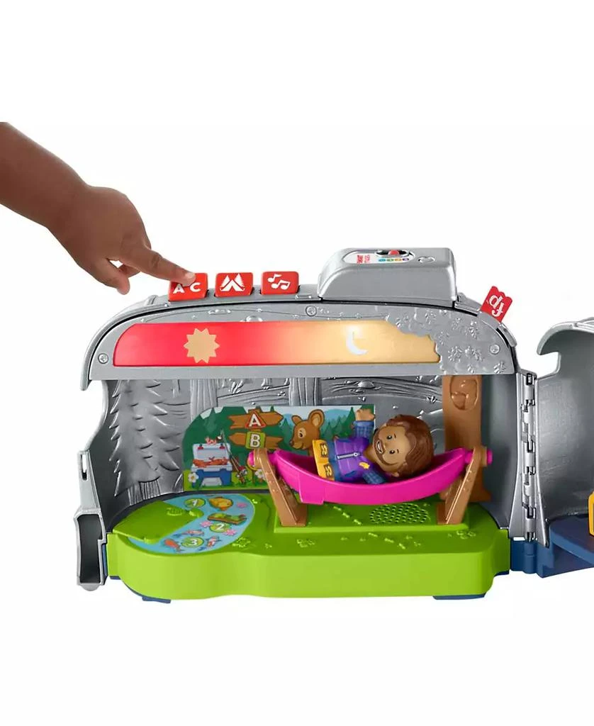 商品Fisher Price|Little People Light-Up Learning Camper Set,价格¥247,第2张图片详细描述