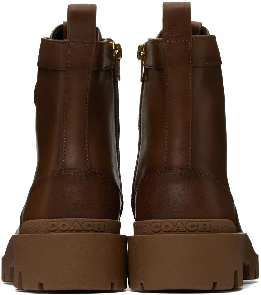 商品Coach|Brown Citysole Boots,价格¥881,第2张图片详细描述