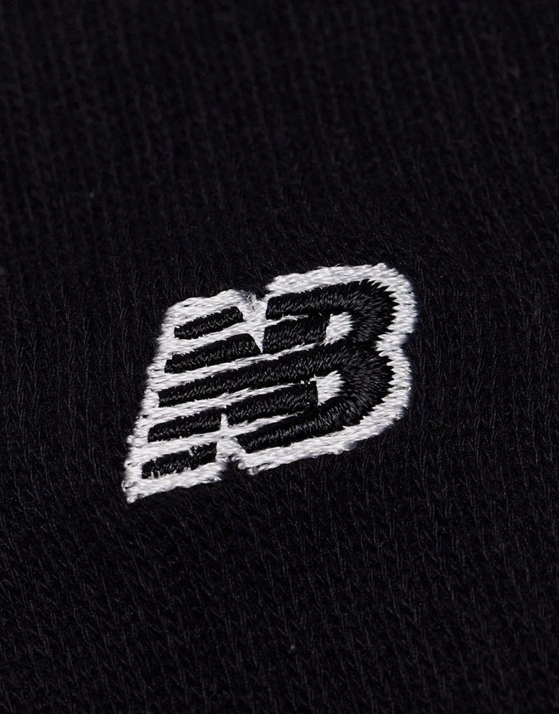 商品New Balance|New Balance embroidered logo crew socks 3 pack in black,价格¥147,第3张图片详细描述