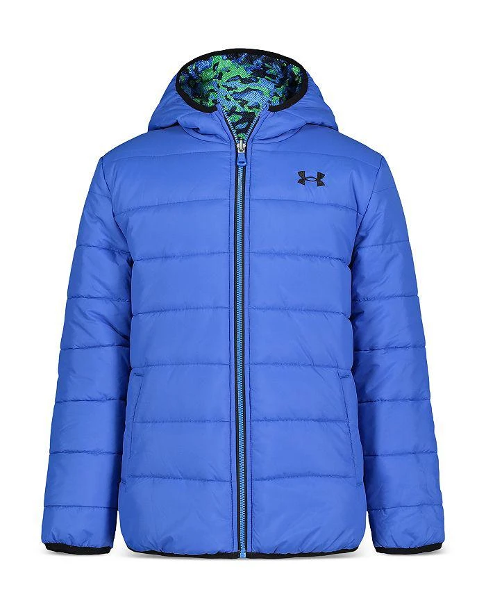 商品Under Armour|Boys' Reversible Pronto Puffer Jacket - Little Kid,价格¥335,第1张图片