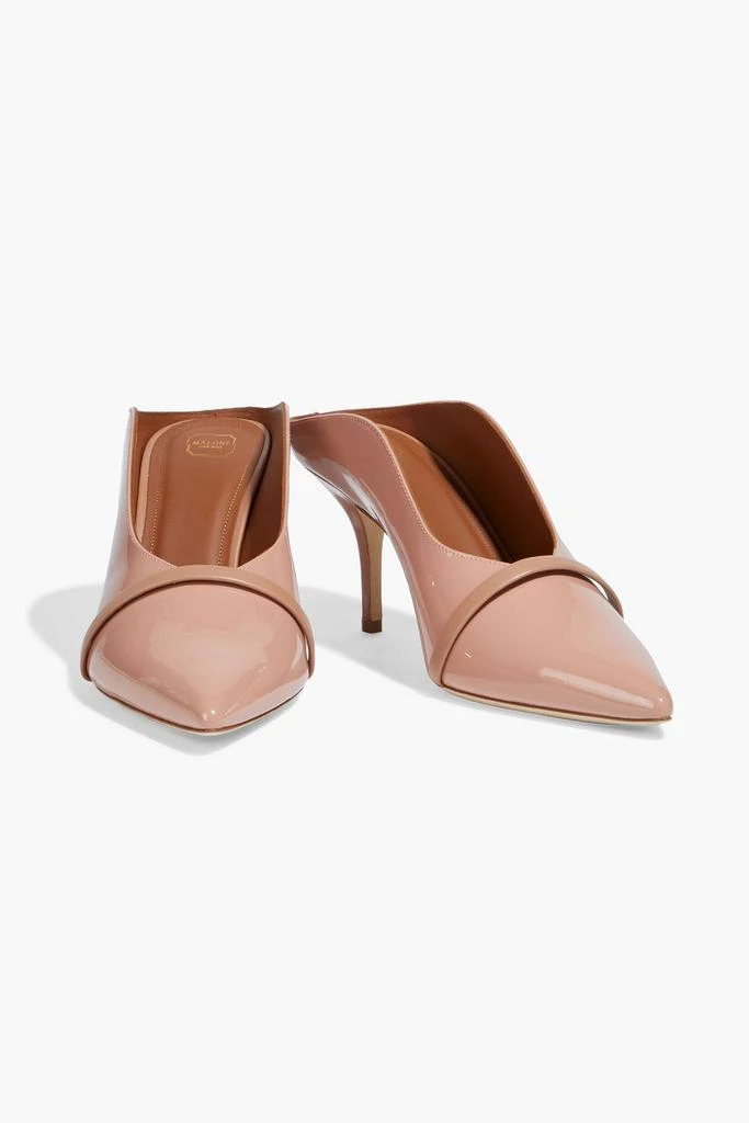 商品Malone Souliers|Constance smooth and patent-leather mules,价格¥1356,第2张图片详细描述