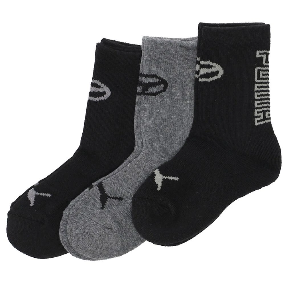商品Puma|1/2 Terry 3-Pack Crew Socks (Little Kid-Big Kid),价格¥60,第2张图片详细描述