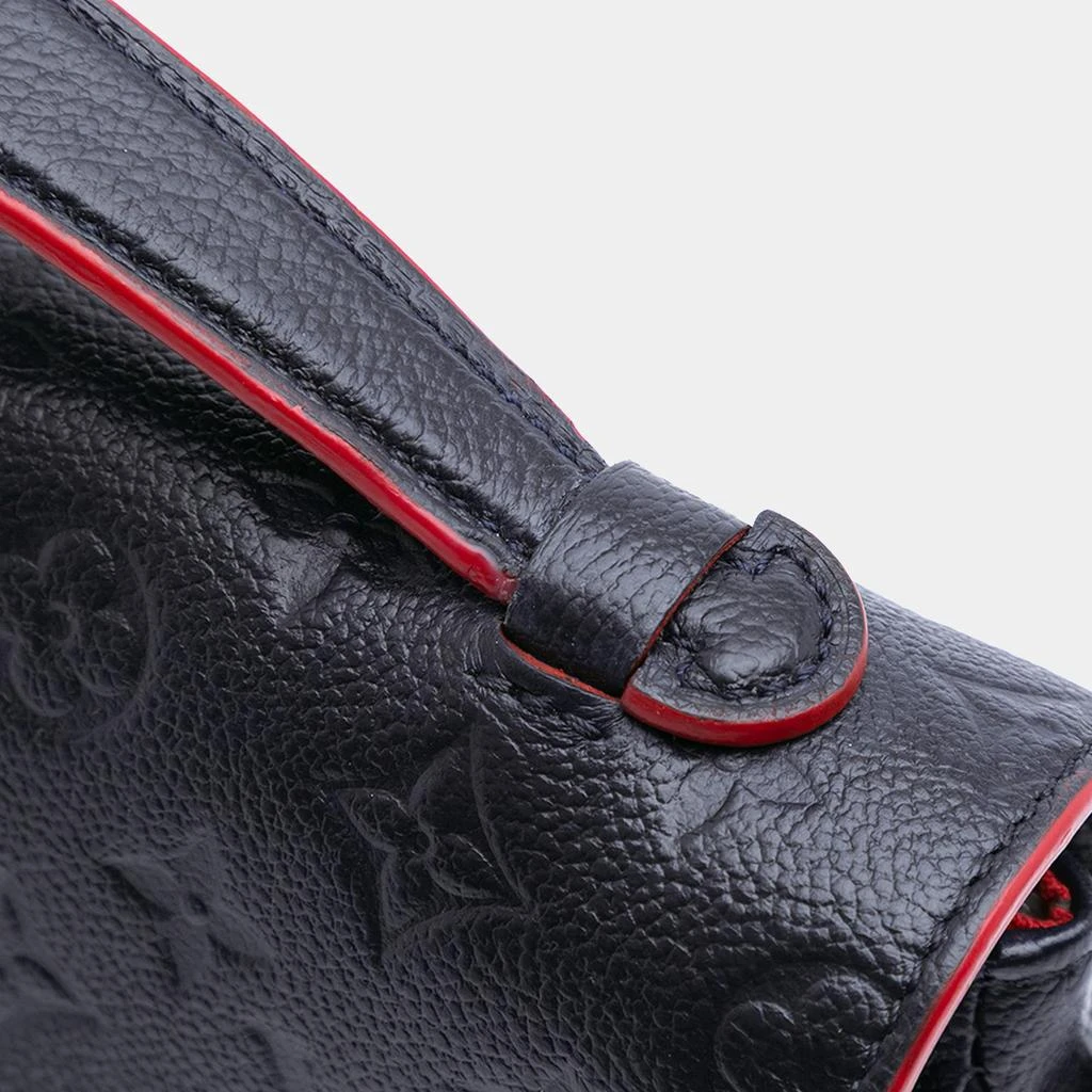 商品[二手商品] Louis Vuitton|Louis Vuitton Navy Blue Monogram Empreinte Pochette Metis,价格¥19565,第5张图片详细描述