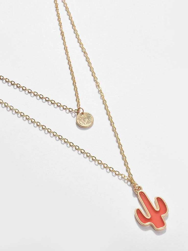 商品SOHI|Red Gold-plated Necklace,价格¥280,第3张图片详细描述