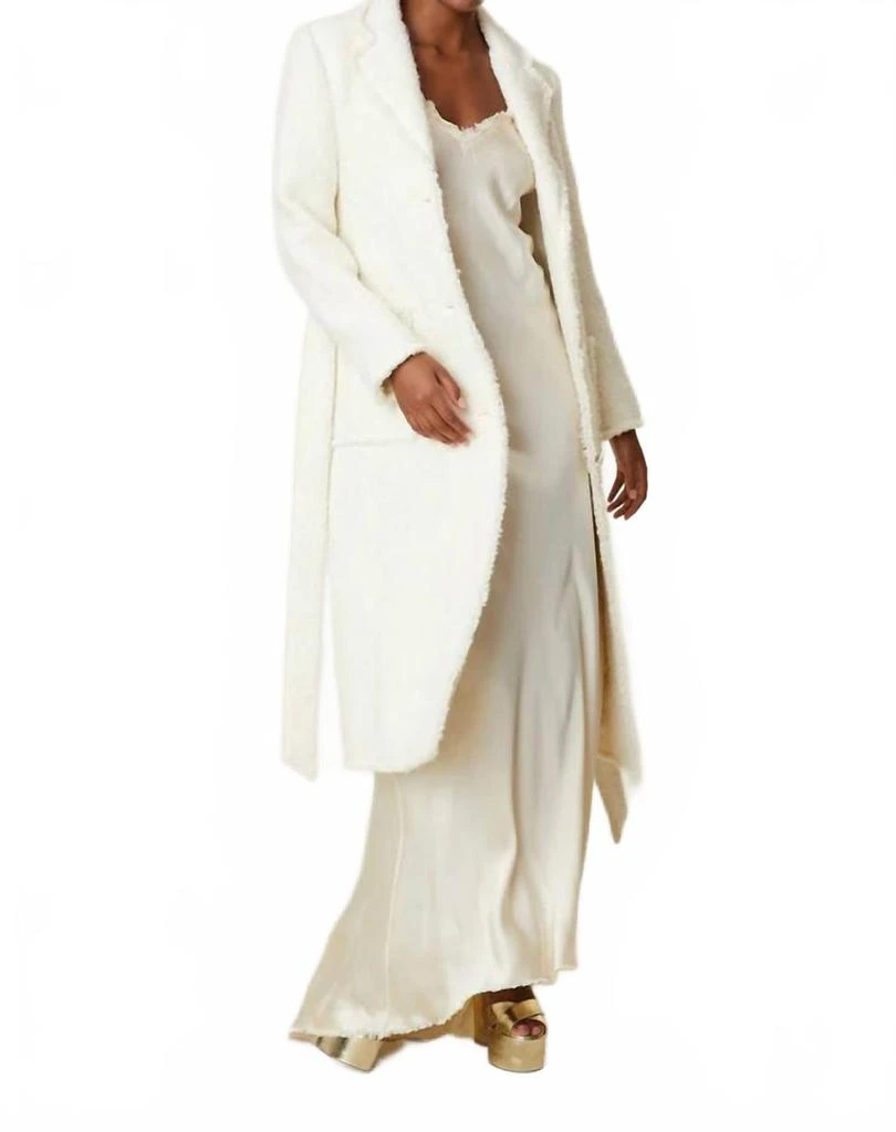 商品LOVESHACKFANCY|Adalie Coat In Antique White,价格¥4930,第2张图片详细描述