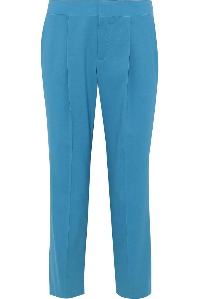 商品Chloé|Cropped wool-blend straight-leg pants,价格¥2119,第1张图片