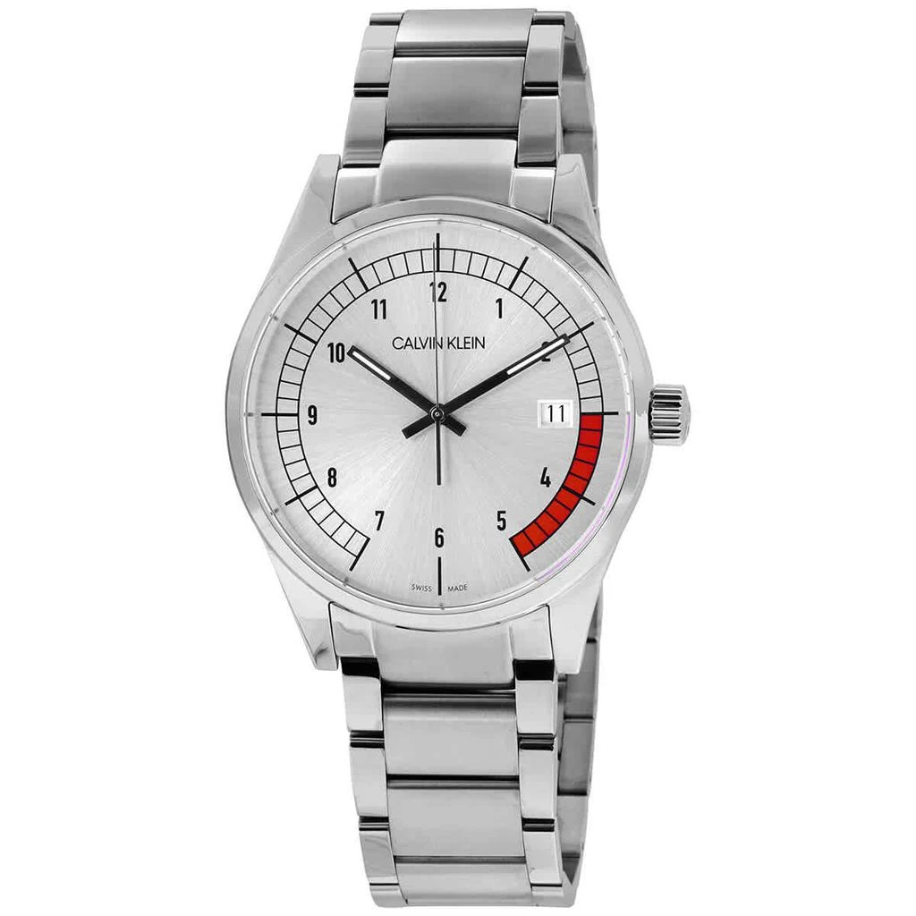 商品Calvin Klein|Completion Quartz Silver Dial Men's KAM2114Y,价格¥667,第1张图片