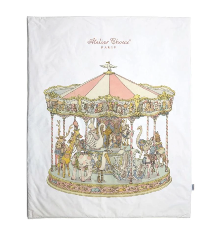 商品Atelier Choux|Reversible Paris/Carousel Duvet,价格¥1983,第2张图片详细描述