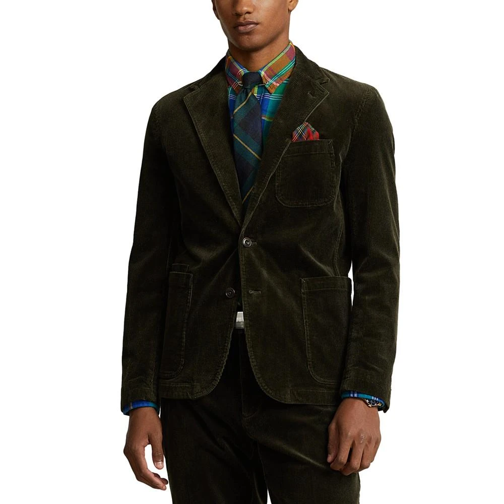 商品Ralph Lauren|Men's Washed Stretch Corduroy Suit Jacket,价格¥1951,第1张图片