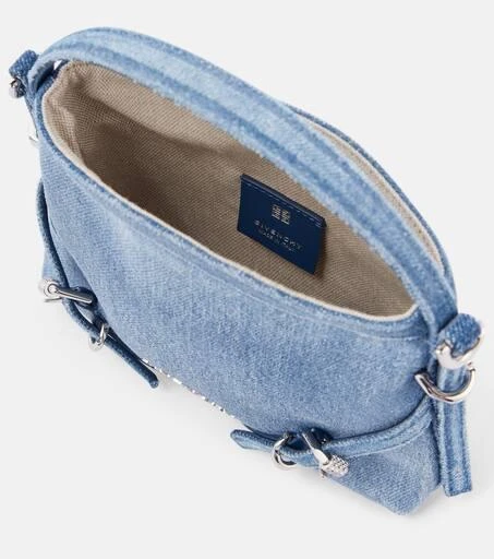 商品Givenchy|Nano Voyou denim crossbody bag,价格¥8969,第3张图片详细描述