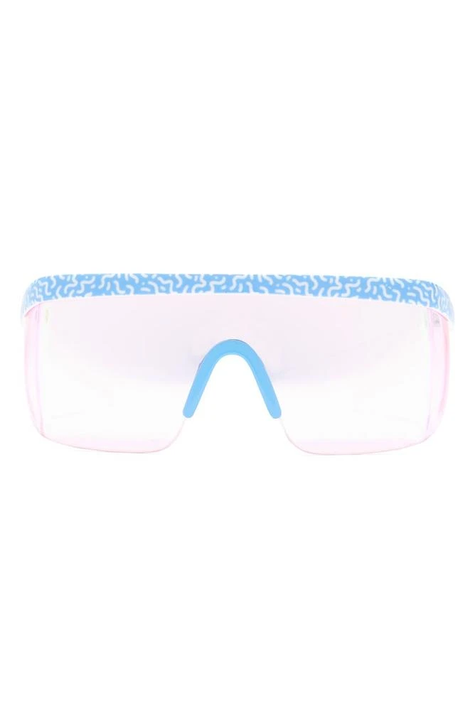 商品TIPSY ELVES|Pink, White & Blue Frame 50mm Oversized Sunglasses,价格¥72,第1张图片