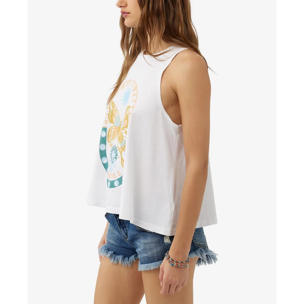 商品O'Neill|Juniors' Posi Vibes Tank Top,价格¥148,第3张图片详细描述