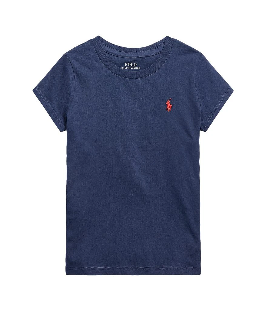 商品Ralph Lauren|Short Sleeve Jersey T-Shirt (Big Kids),价格¥168,第1张图片