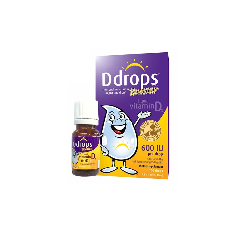 商品Ddrops|Ddrops 幼儿维生素D3滴剂 100滴 紫色款 2.8ml ,价格¥126,第1张图片