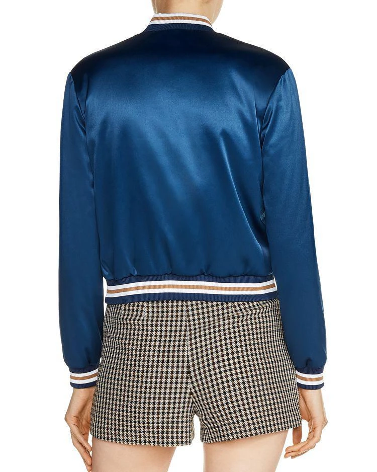 商品Maje|Bichon Embroidered Bomber Jacket,价格¥1463,第2张图片详细描述