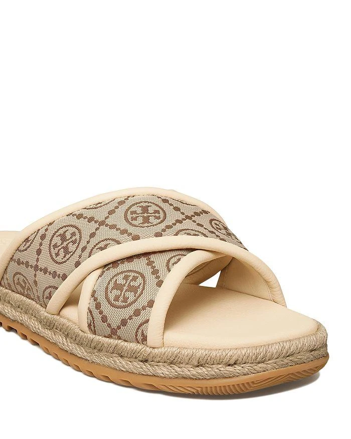 商品Tory Burch|Women's T Monogram Crossband Espadrille Sandals,价格¥1119,第5张图片详细描述