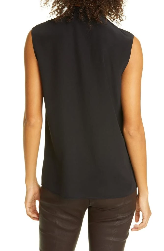 商品Vince|Sleeveless Ruffle Silk Blouse,价格¥985,第2张图片详细描述
