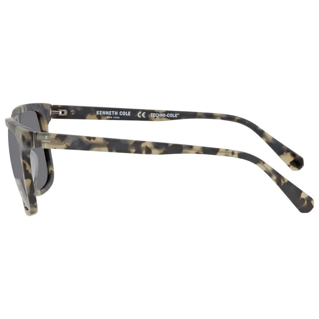 商品Kenneth Cole|Smoke Polarized Rectangular Men's Sunglasses KC7253 98D 59,价格¥185,第3张图片详细描述