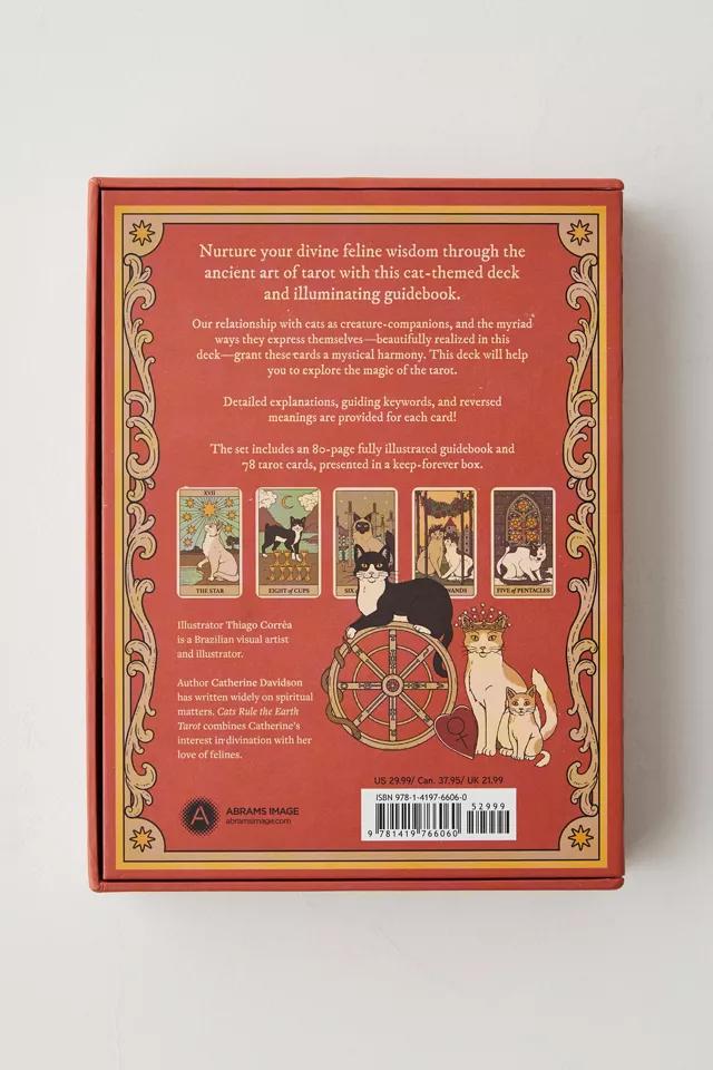 Cats Rule The Earth Tarot: 78-Card Deck And Guidebook For The Feline-Obsessed By Catherine Davidson商品第5张图片规格展示