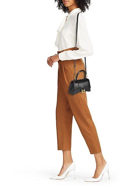 商品Balenciaga|XS Hourglass Leather Top Handle Bag,价格¥19196,第2张图片详细描述