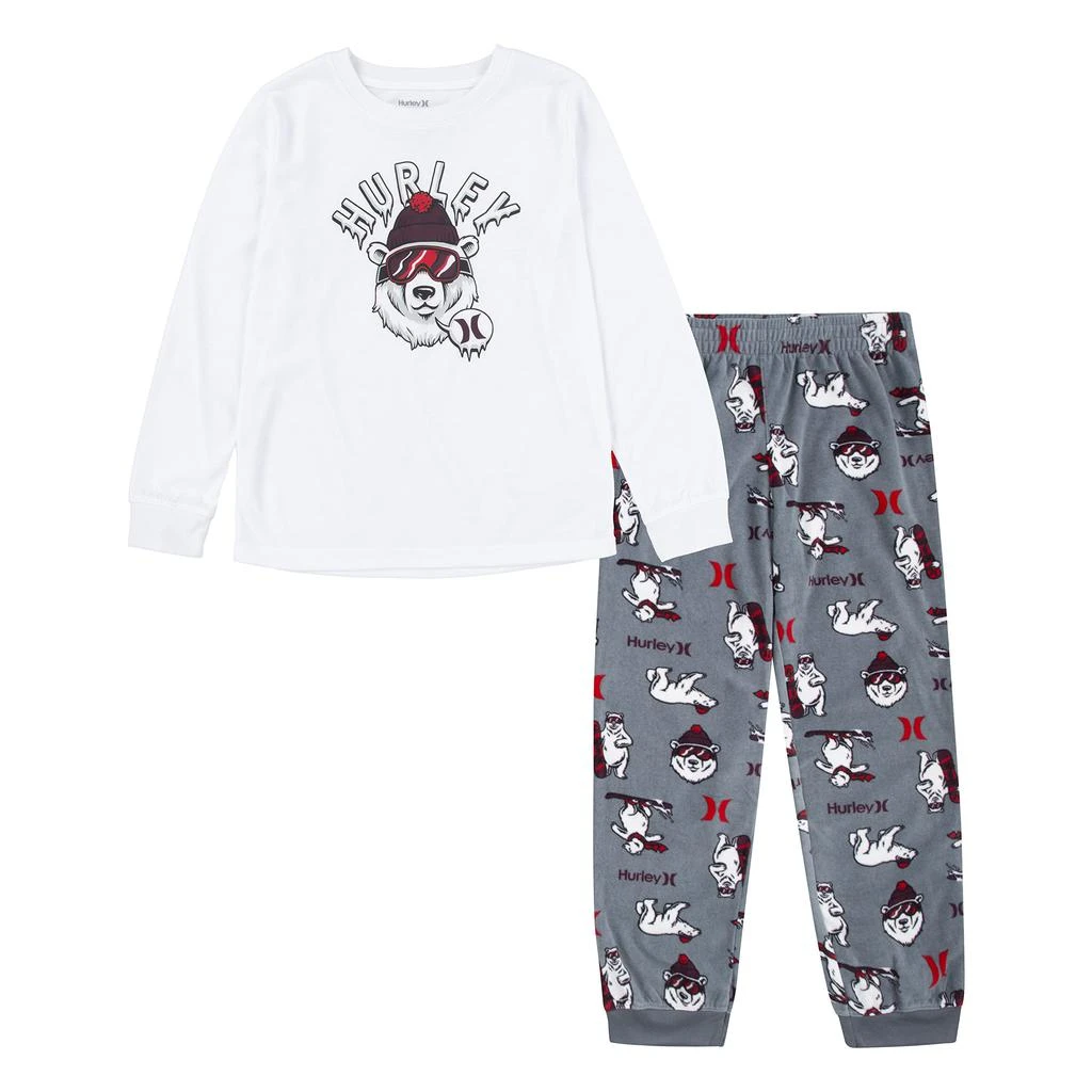 商品Hurley|Pajama Two-Piece Set (Little Kids/Big Kids),价格¥96,第1张图片