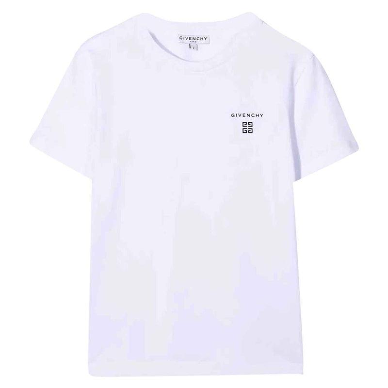 商品Givenchy|大童款 白色棉质logo标志圆领T恤【香港仓极速发货】,价格¥1151,第1张图片