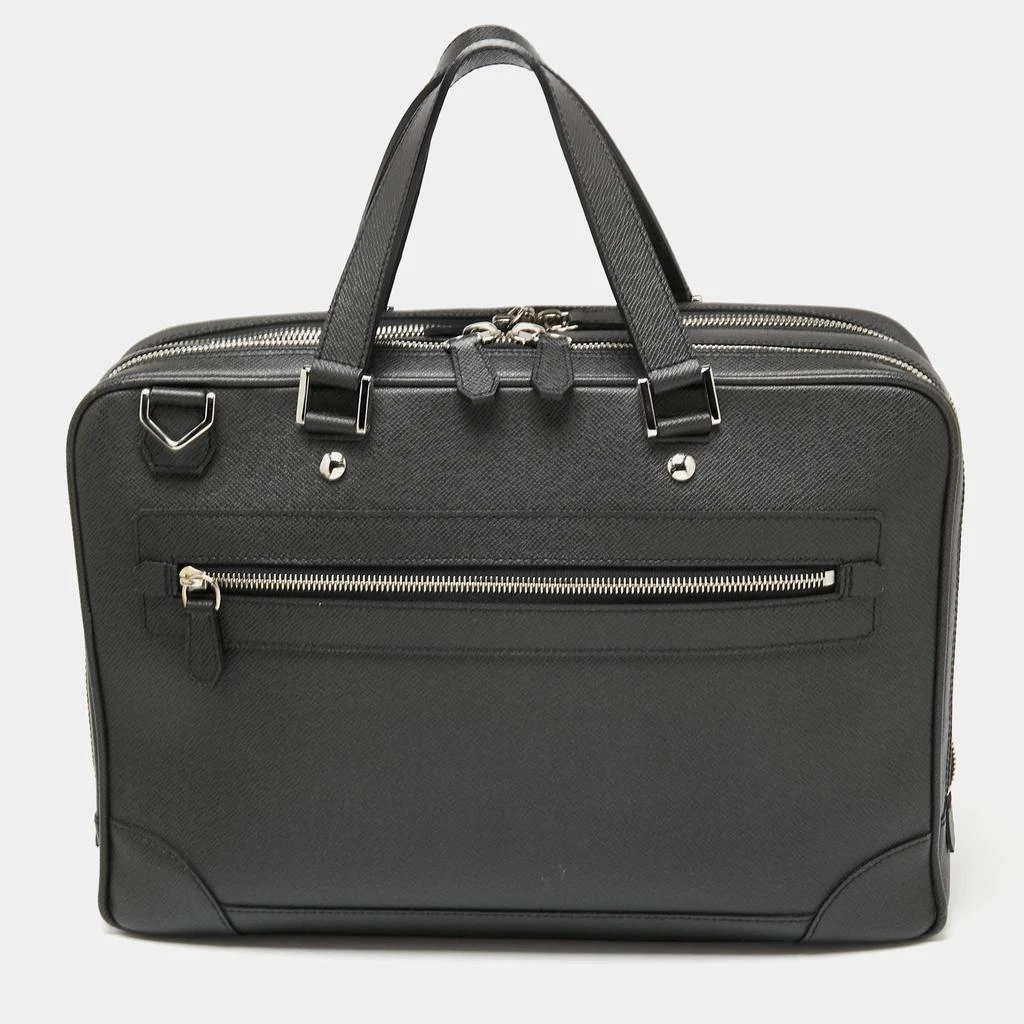 商品[二手商品] Louis Vuitton|Louis Vuitton Black Leather Alexander Briefcase,价格¥5435,第1张图片