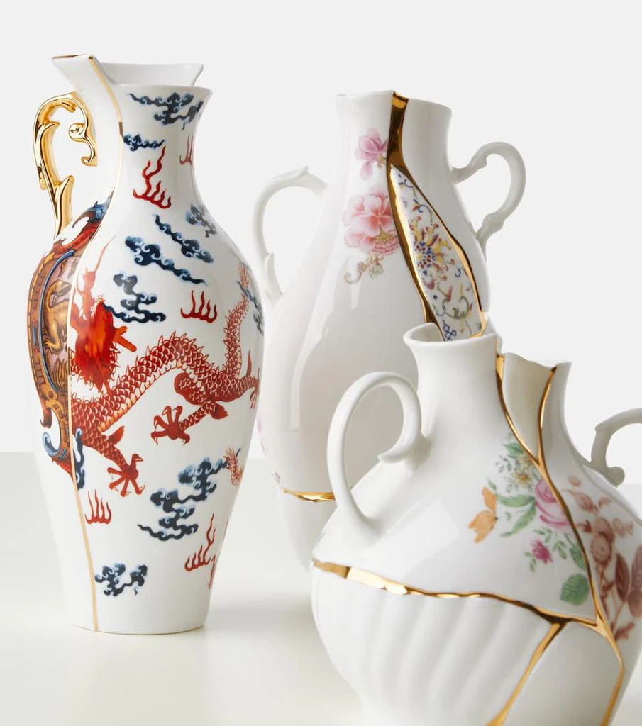商品SELETTI|Kintsuji陶瓷花瓶，小号 by Marcantonio Raimondi Malerba,价格¥1754,第3张图片详细描述