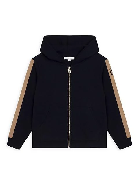 商品Chloé|Little Girl's &amp; Girl's Striped Zip-Up Hoodie,价格¥846,第1张图片