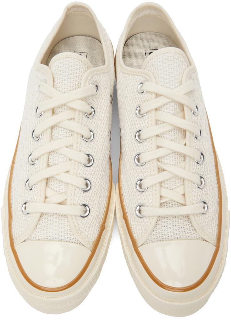 商品Converse|Off-White Breathable Chuck Taylor 70 Low Sneakers,价格¥566,第7张图片详细描述