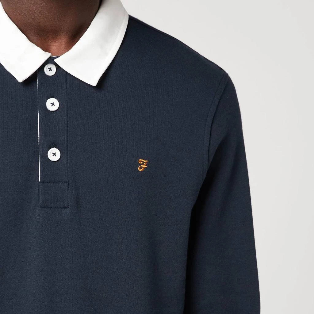 商品Farah|Farah Men's Barstow Rugby Top - True Navy,价格¥76,第3张图片详细描述