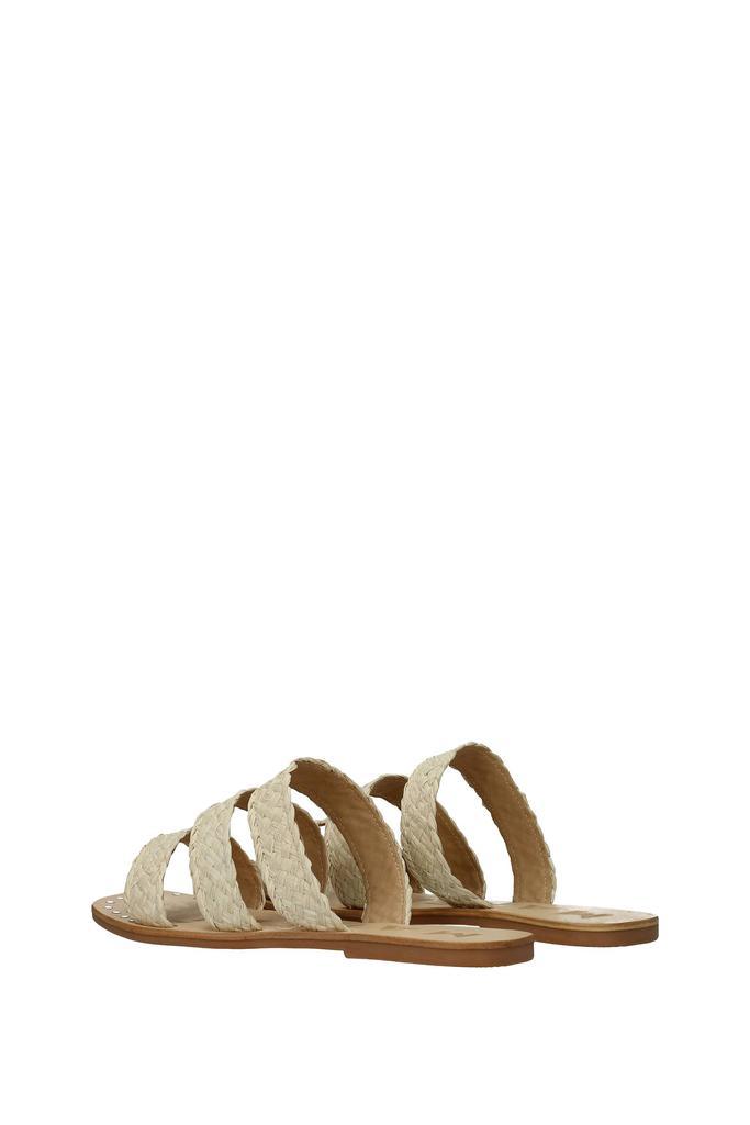 商品MANEBÍ|Slippers and clogs Raffia Beige,价格¥375,第6张图片详细描述