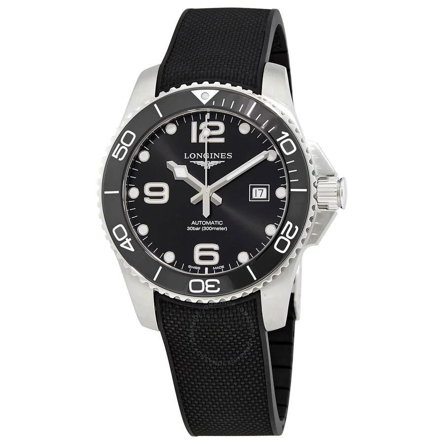 商品Longines|Conquest Black Dial Men's Watch L37824569,价格¥9138,第1张图片