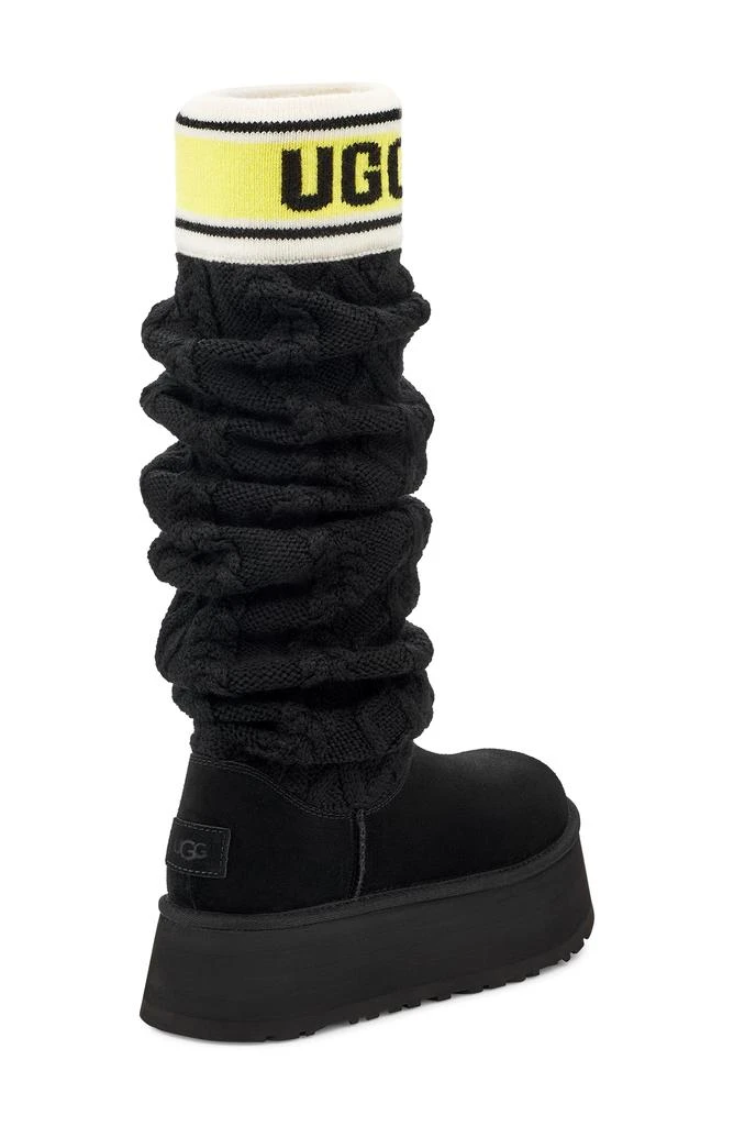 商品UGG|Letter Tall 女款 黑黄 靴子 UGG  1144044,价格¥1139,第2张图片详细描述