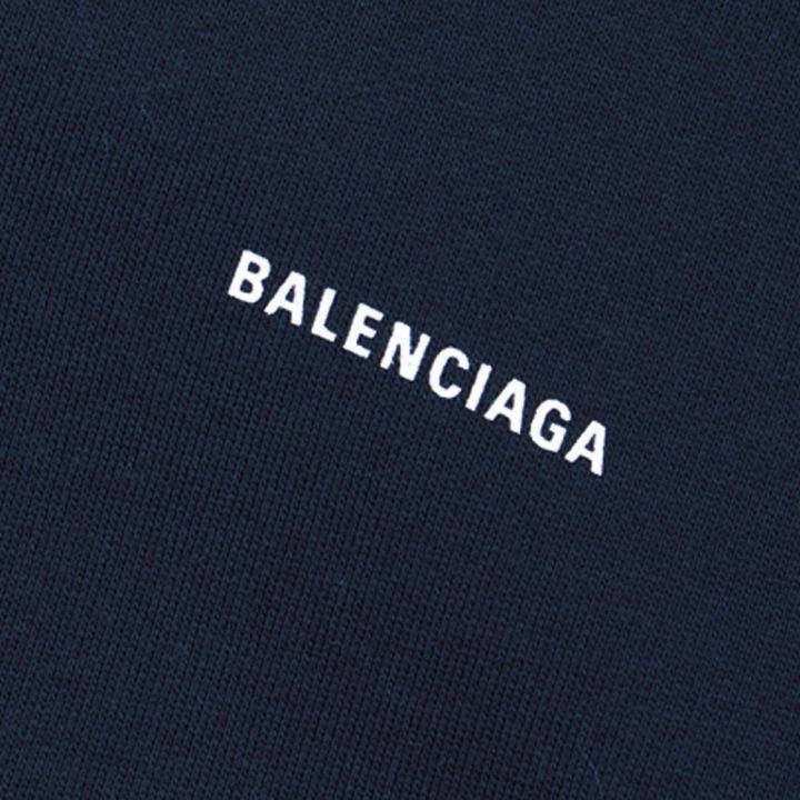 商品Balenciaga|Hooded Sweatshirt Navy,价格¥1104,第2张图片详细描述