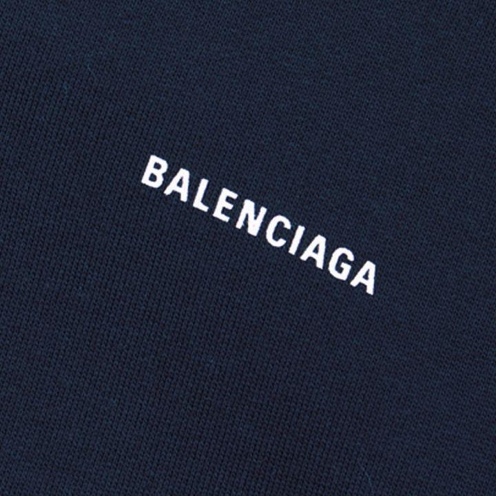 商品Balenciaga|Hooded Sweatshirt Navy,价格¥1068,第4张图片详细描述
