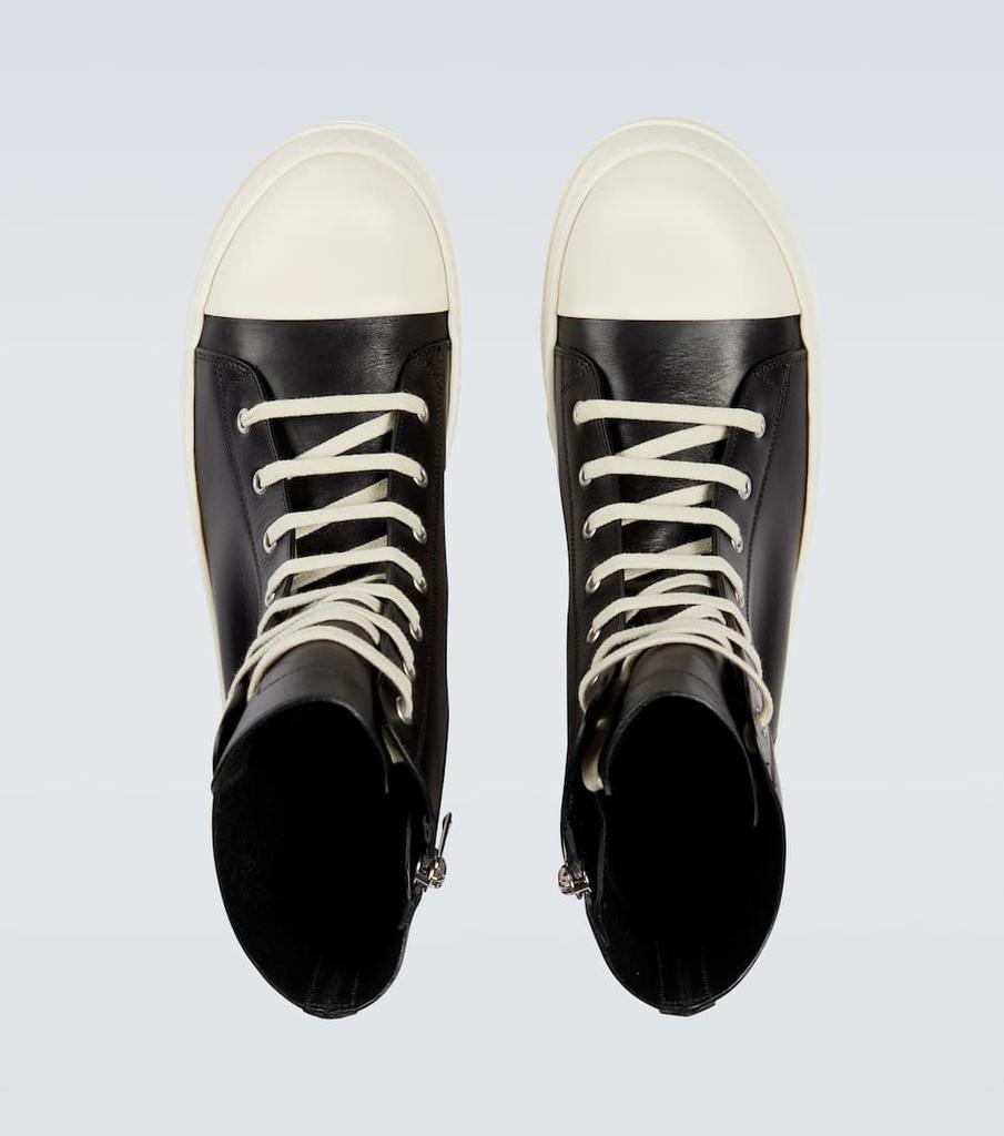 商品Rick Owens|高帮皮革运动鞋,价格¥7224,第6张图片详细描述