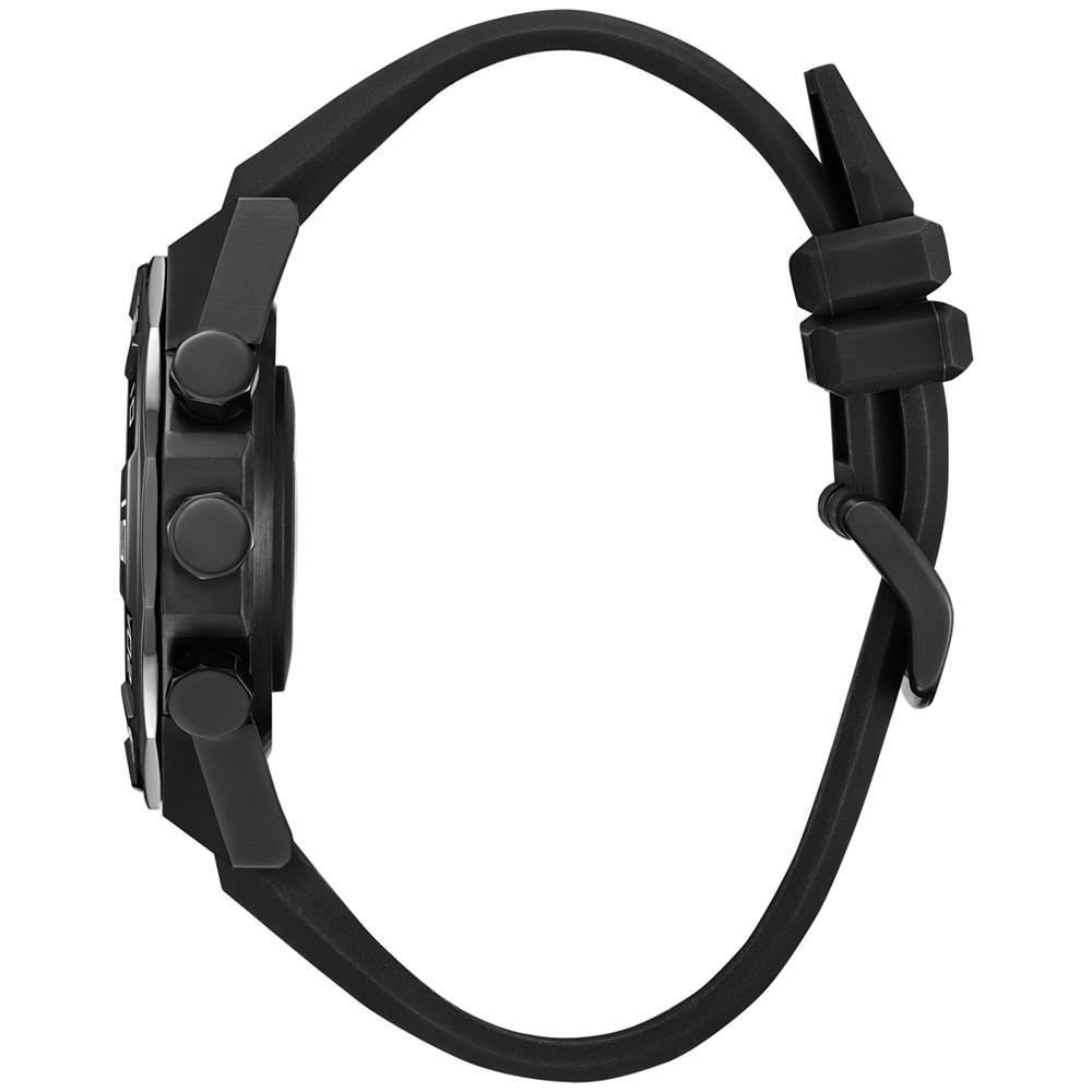 Men's CZ Smart Hybrid HR Black Strap Smart Watch 44mm商品第2张图片规格展示