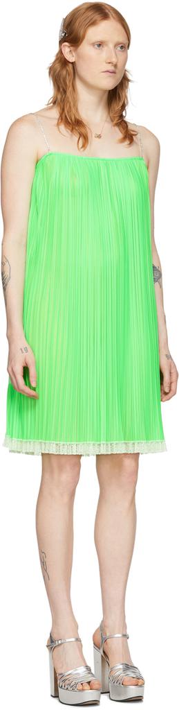 Green 'The Cami' Slip Dress商品第2张图片规格展示