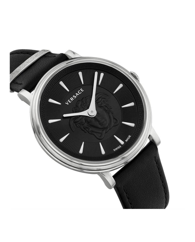 ��商品Versace|V-Circle Medusa Leather Watch,价格¥1720,第3张图片详细描述