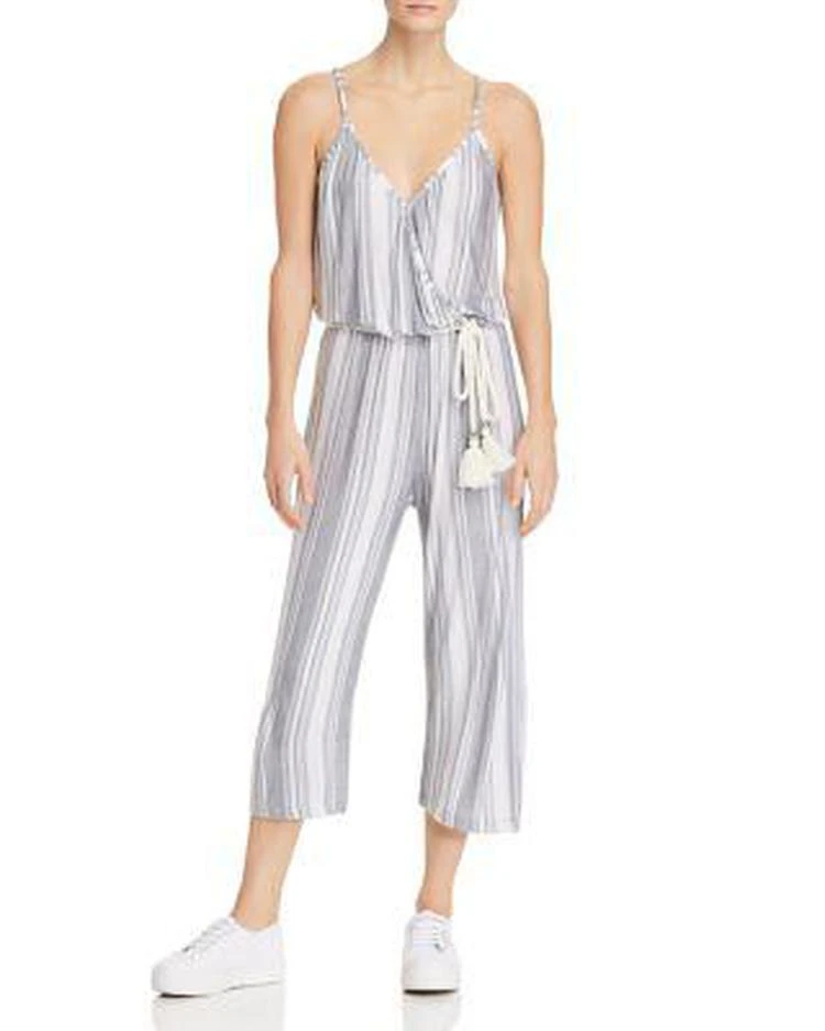 商品Vintage Havana|Striped Cropped Jumpsuit,价格¥447,第1张图片