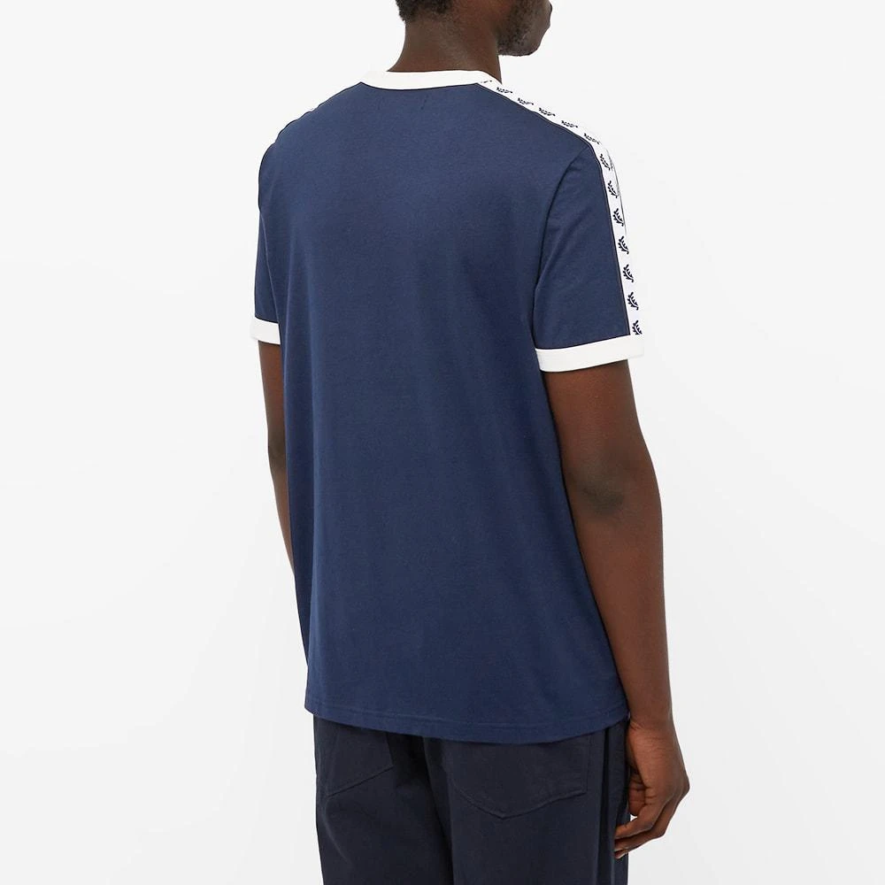 商品Fred Perry|Fred Perry Taped Ringer T-Shirt,价格¥248,第3张图片详细描述