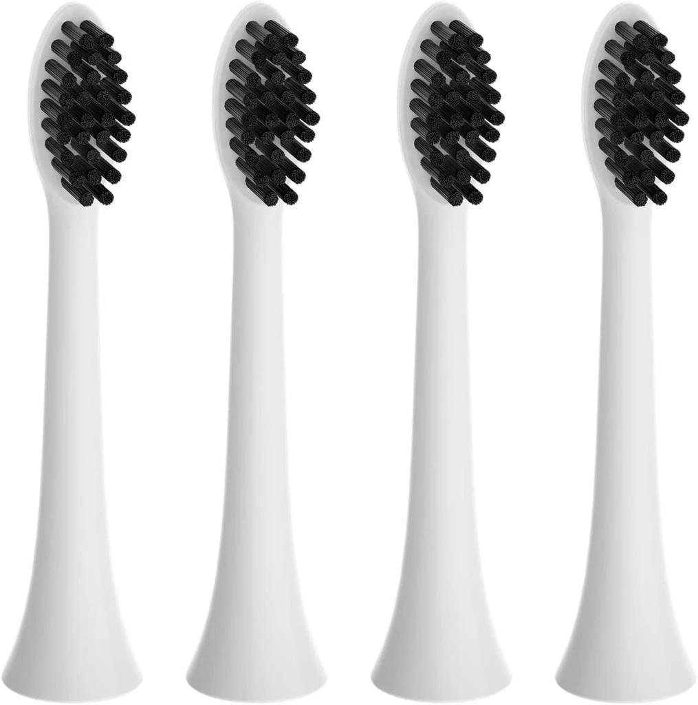 商品PURSONIC|Pursonic Replacement Toothbrush Heads Charcoal Infused Bristles Compatible with Sonicare Electric Toothbrush,价格¥142,第1张图片