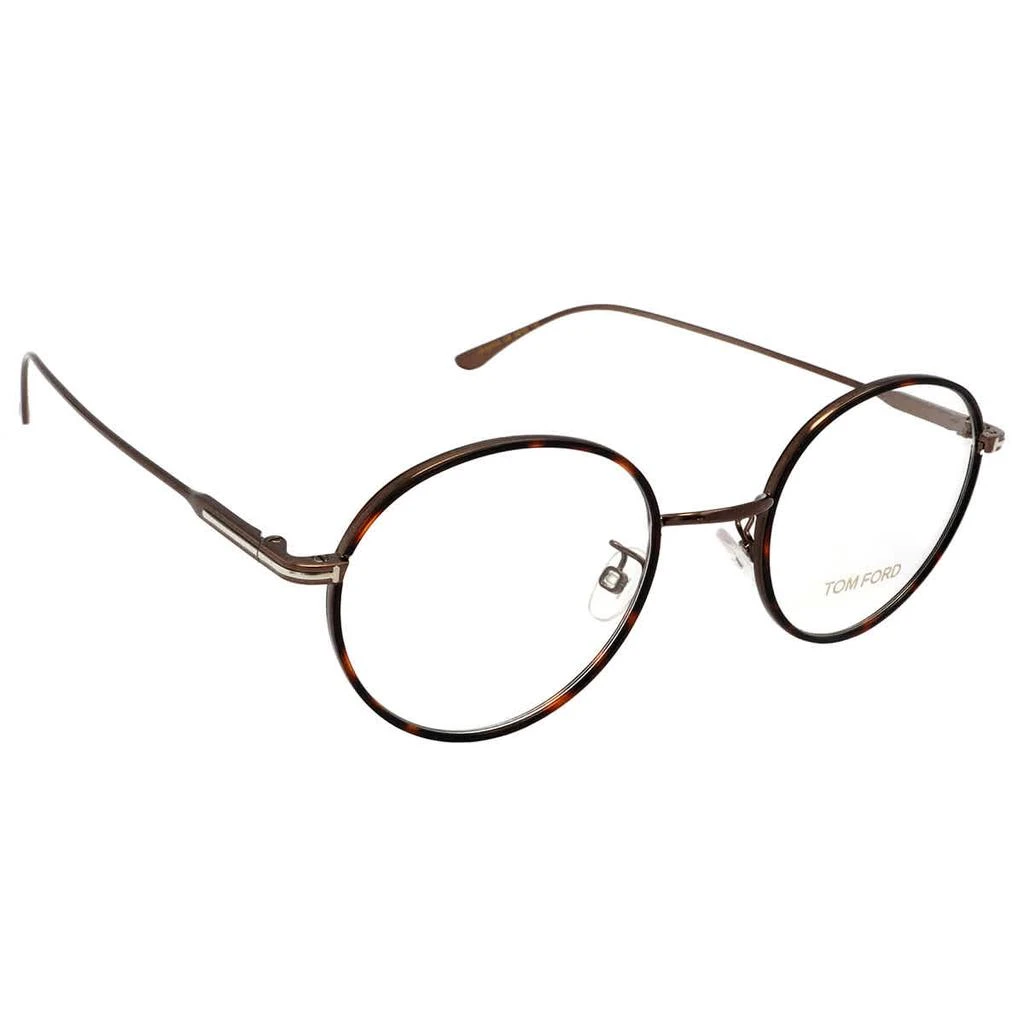 商品Tom Ford|Tom Ford Demo Round Unisex Eyeglasses FT5566-K 036 50,价格¥1111,第1张图片
