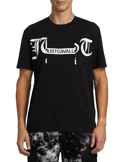 商品Just Cavalli|Logo Short-Sleeve T-Shirt,价格¥349,第3张图片详细描述