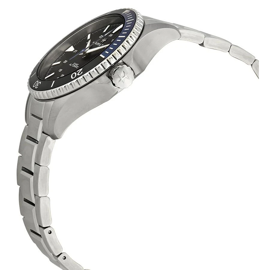 商品Hamilton|Khaki Navy Scuba Automatic Batman Bezel Men's Watch H82315131,价格¥4725,第2张图片详细描述
